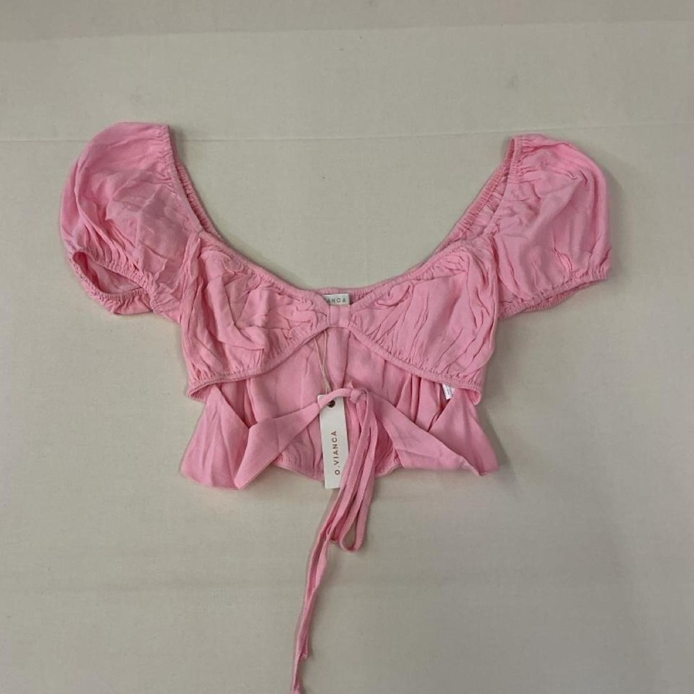 Brand new with tags O.Bianca crop top